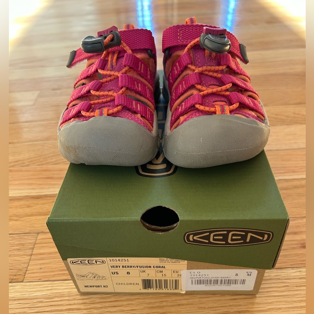 KEEN Newport H2 Toddler Very Berry/Fusion Coral